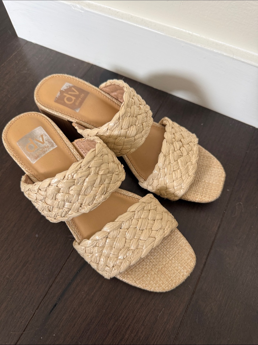 Dolce Vita Braided Small Heal Sandals - Lightly Worn Women’s Size 7